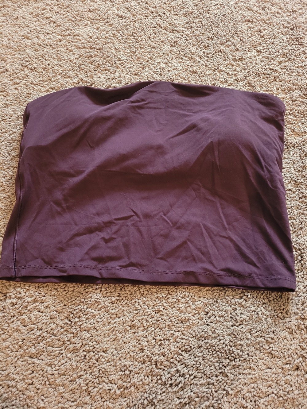 Offline By Aerie Plum Strapless Crop Top